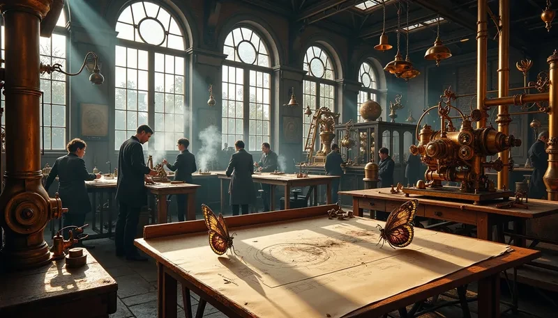 澳门娱乐城发明家工作室内部场景