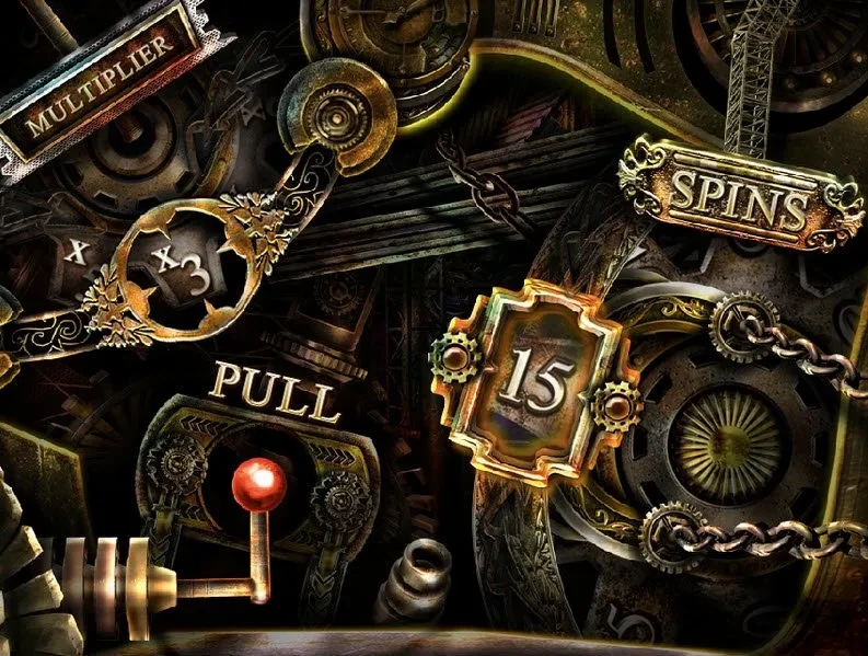 澳门娱乐城蒸汽朋克老虎机游戏界面